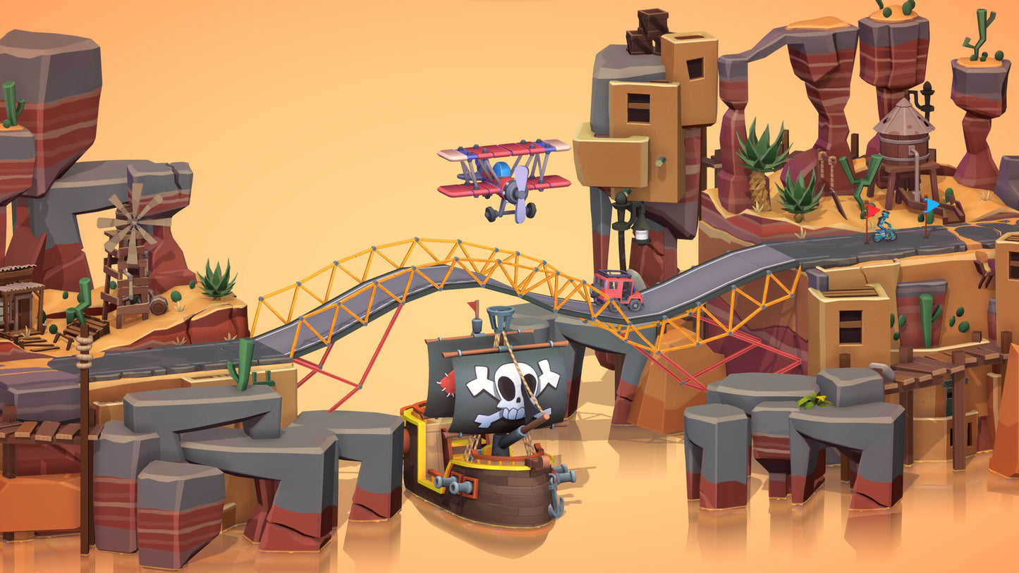 Poly Bridge 3 Steam Account  REGION FREE Dry Cactus - [Email/Instant Delivery]