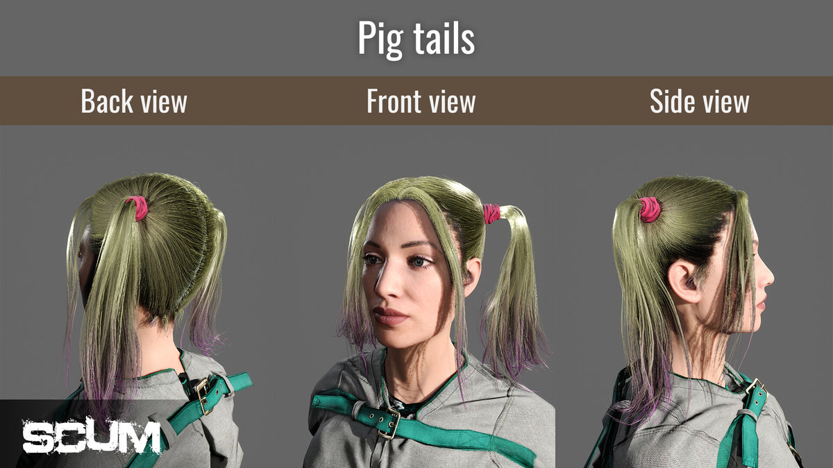 SCUM - Female Hair Pack DLC Steam CD Key  REGION FREE Jagex Ltd - [Email/Instant Delivery]