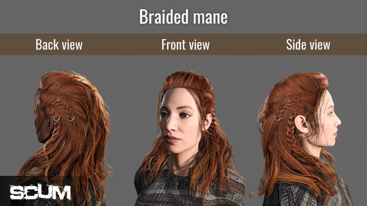 SCUM - Female Hair Pack DLC Steam CD Key  REGION FREE Jagex Ltd - [Email/Instant Delivery]