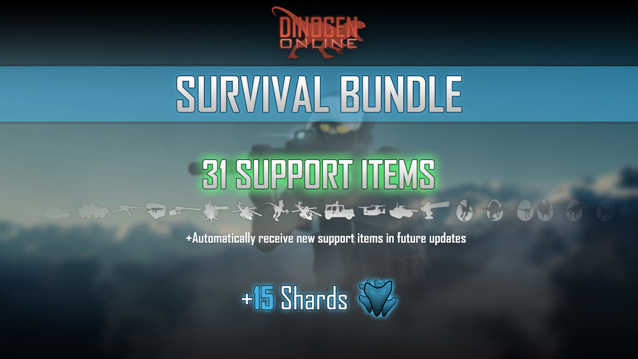 Dinogen Online - Survival Bundle DLC Steam CD Key  REGION FREE Wilkin Games - [Email/Instant Delivery]