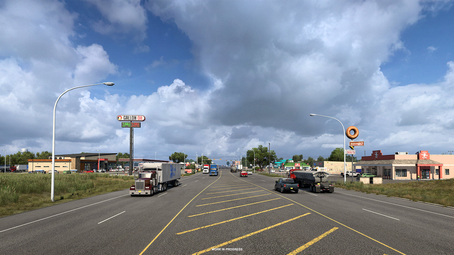 American Truck Simulator - Oklahoma DLC PC Steam CD Key  REGION FREE SCS Software - [Email/Instant Delivery]