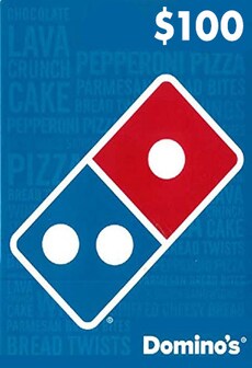 Dominos Pizza Gift Card 100 USD - Dominos Pizza Key - UNITED STATES  [Email/Instant Delivery]