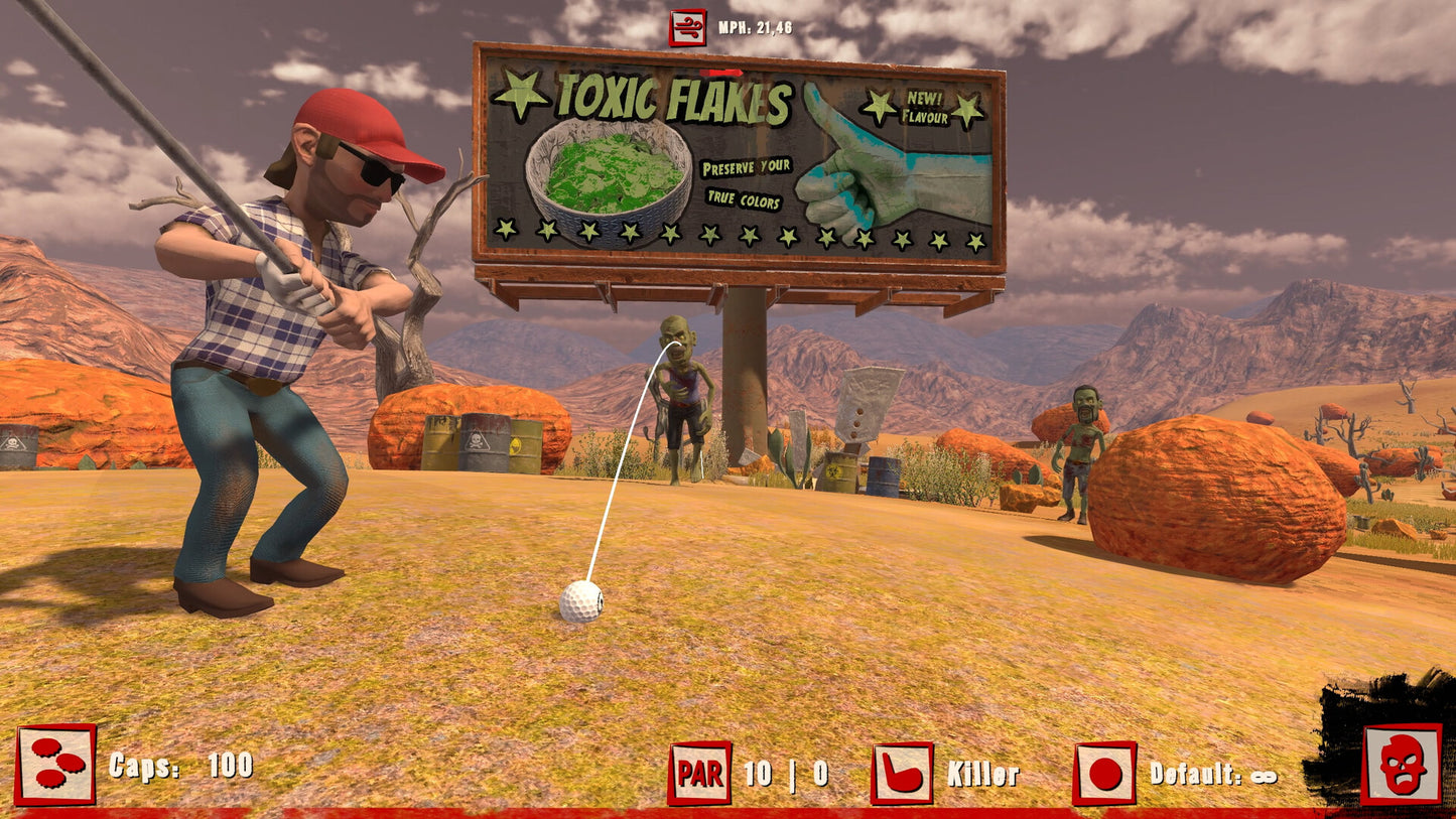 Golf VS Zombies EU PS4 CD Key PlayStation 4 -   EUROPE - all countries Hyperstrange - [Email/Instant Delivery]