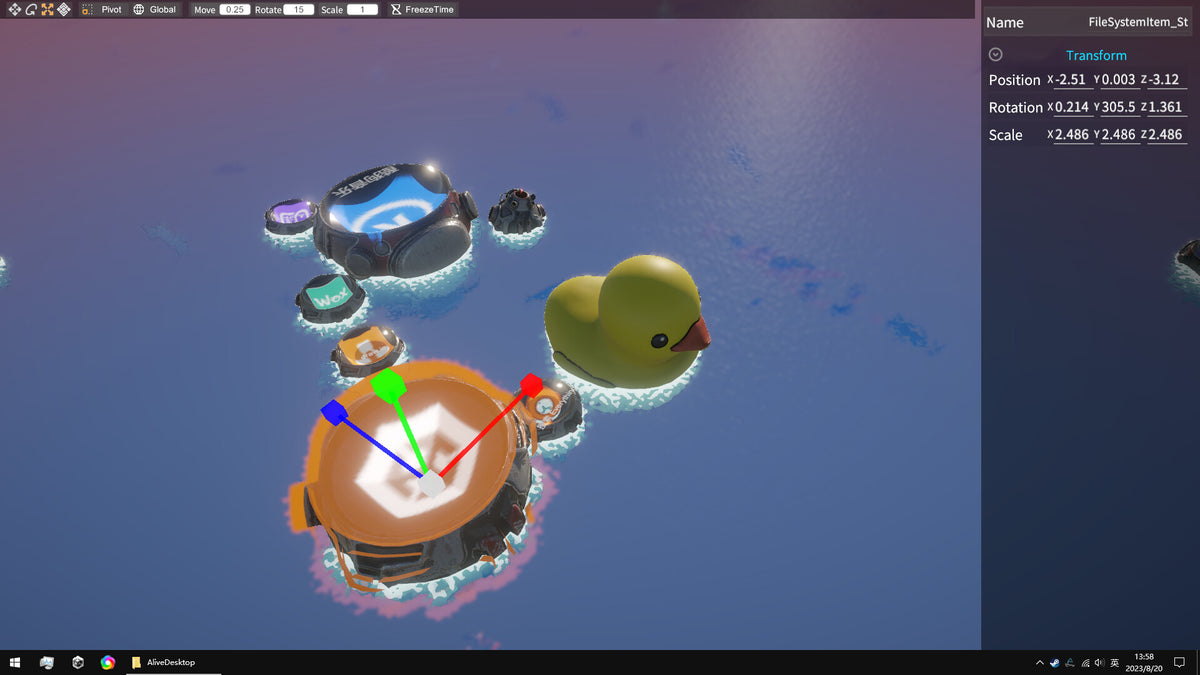 AliveDesktop Steam CD Key  REGION FREE Threeyes - [Email/Instant Delivery]