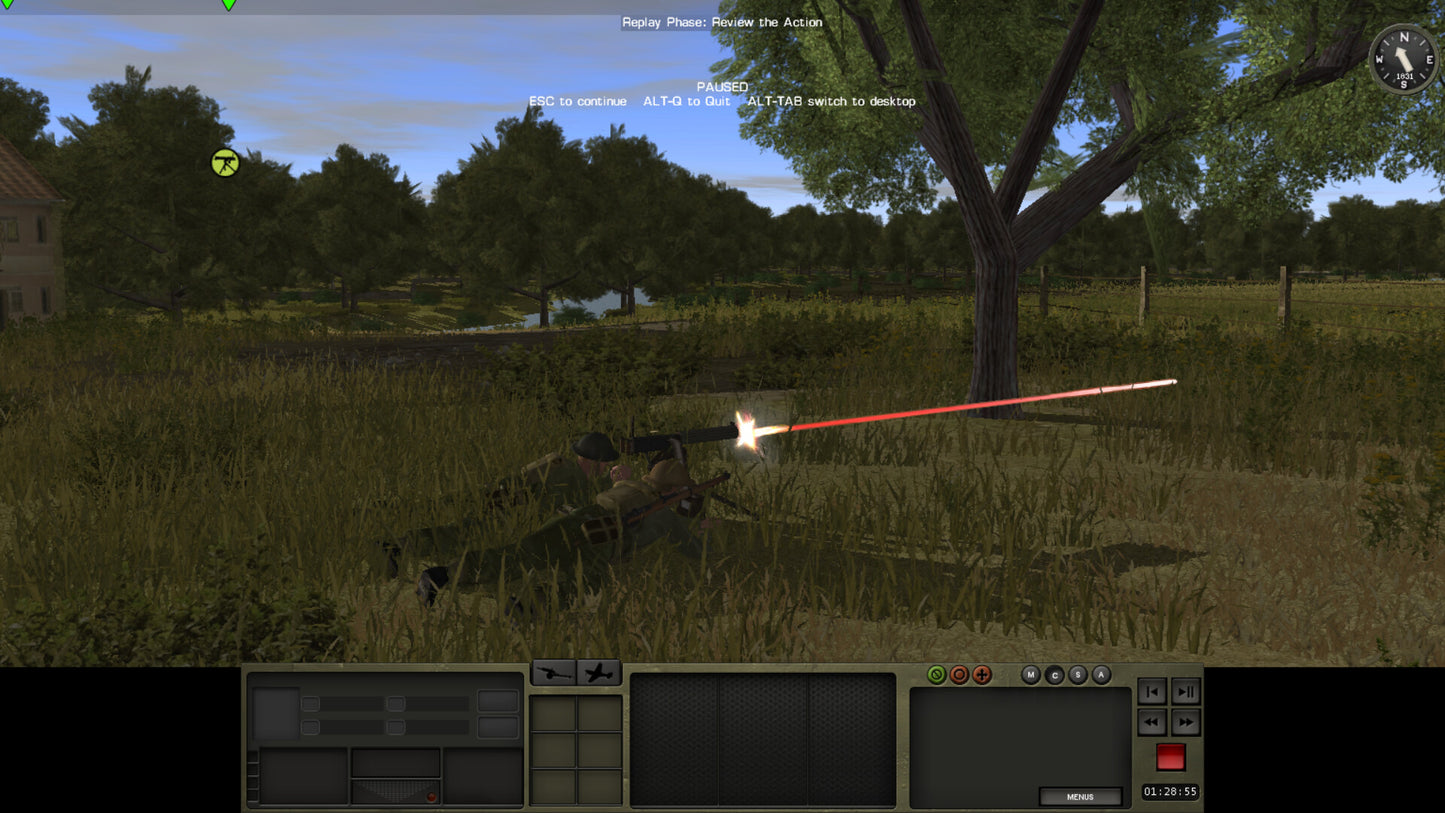 Combat Mission Fortress Italy - Gustav Line DLC Steam CD Key  REGION FREE  [Email/Instant Delivery]
