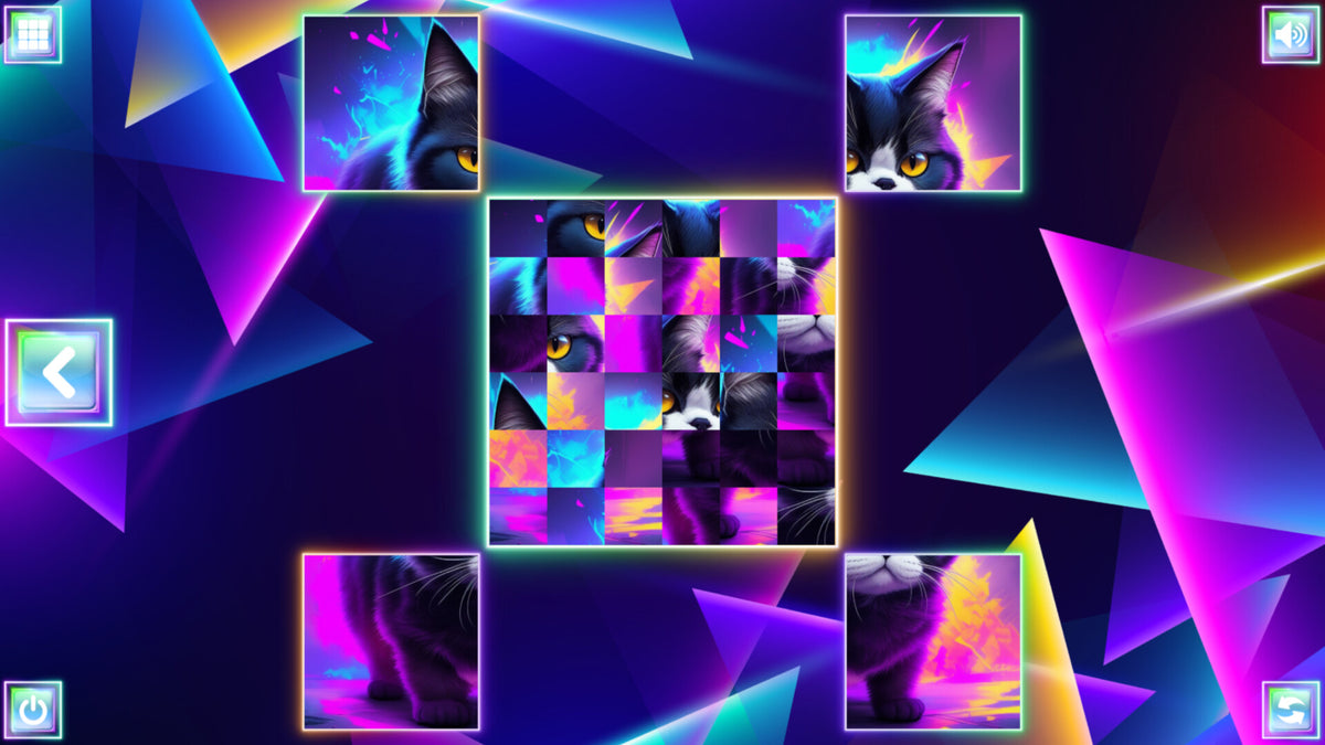 Neon Fantasy: Cats Steam CD Key  REGION FREE Quantum Quiver Games - [Email/Instant Delivery]