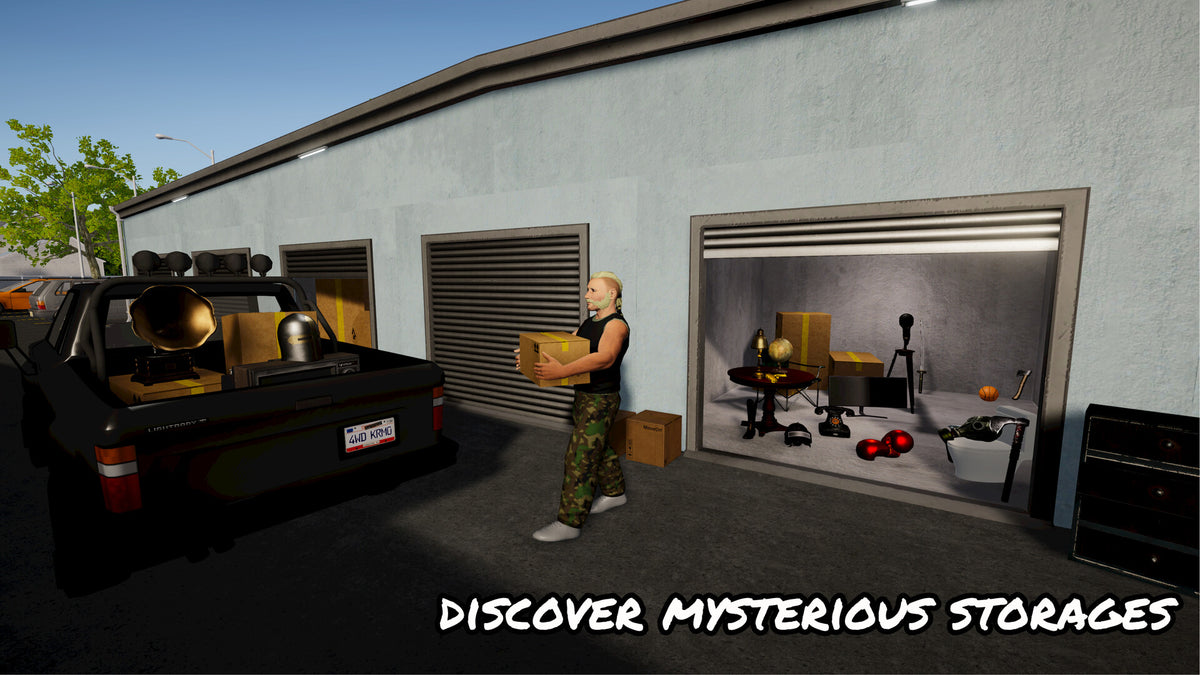 Storage Hustle PC Steam Account  REGION FREE Broken Clock - [Email/Instant Delivery]