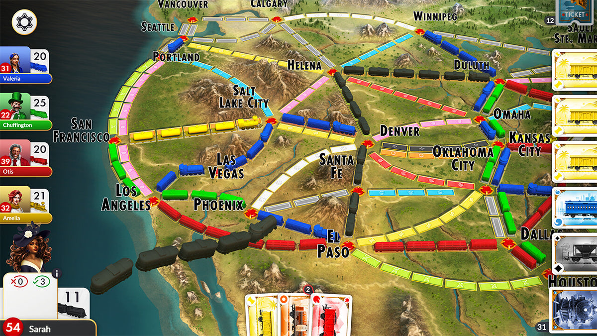 Ticket to Ride XBOX One / Xbox Series X|S Account Xbox One -  REGION FREE Marmalade Game Studio Ltd - [Email/Instant Delivery]