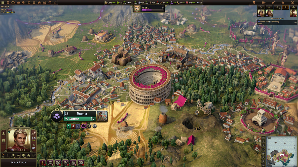 Old World - Wonders and Dynasties DLC EU PC Steam CD Key  EUROPE Hooded Horse - [Email/Instant Delivery]