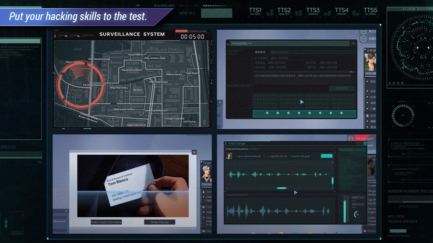 Cyber Manhunt 2: New World - The Hacking Simulator PC Steam CD Key  REGION FREE Spiral Up Games - [Email/Instant Delivery]