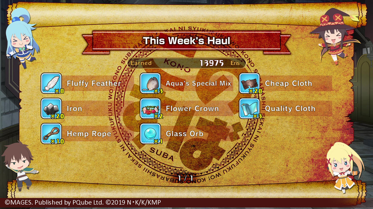 KONOSUBA - God's Blessing on this Wonderful World! Love For These Clothes Of Desire! PC Steam CD Key  REGION FREE PQube - [Email/Instant Delivery]