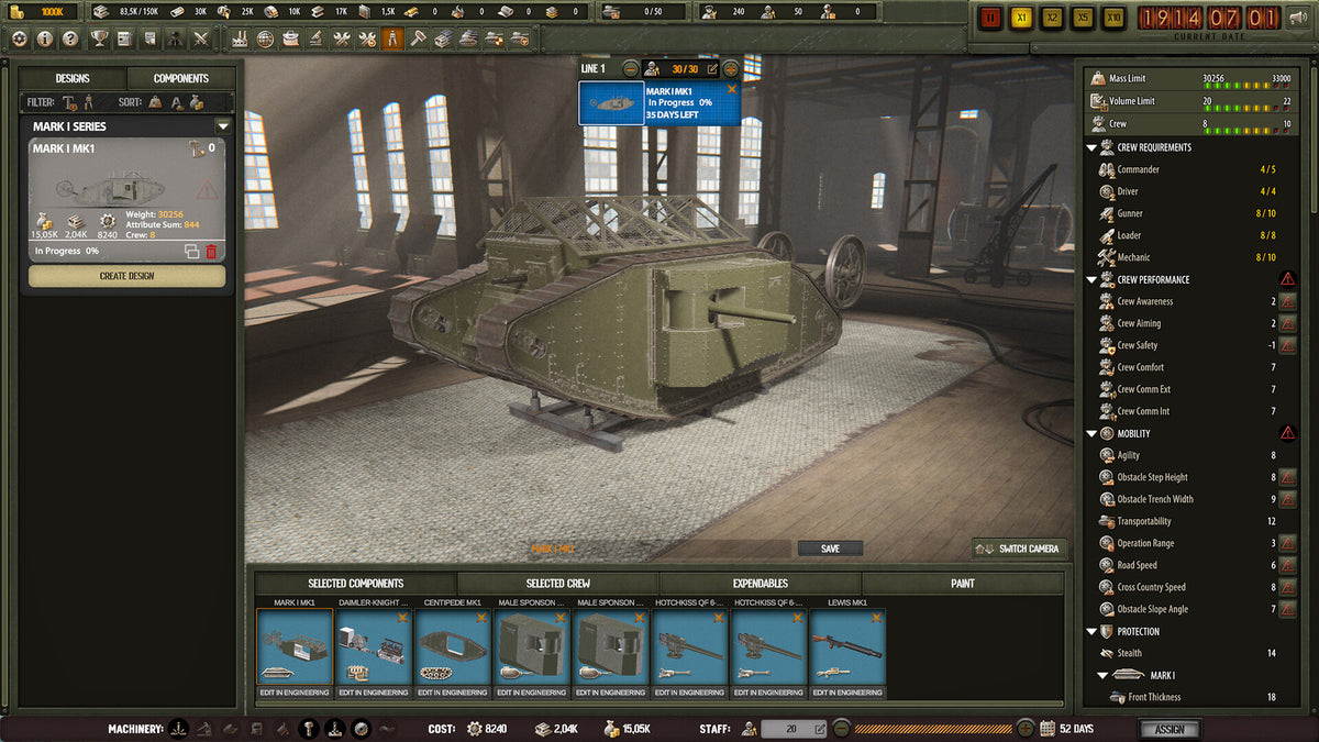 Arms Trade Tycoon Tanks Steam Altergift  REGION FREE MicroProse Software - [Email/Instant Delivery]