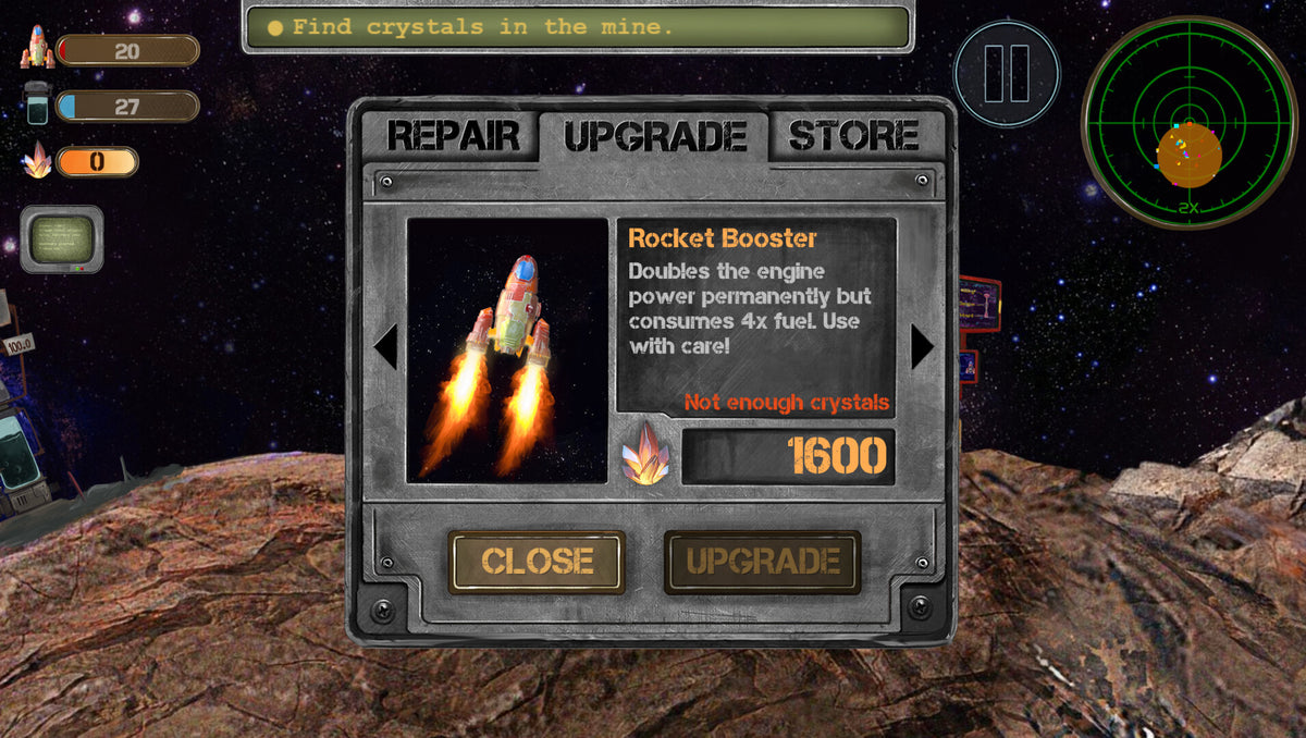 SpaceKraft! PC Steam Account  REGION FREE Game Dev Garage - [Email/Instant Delivery]