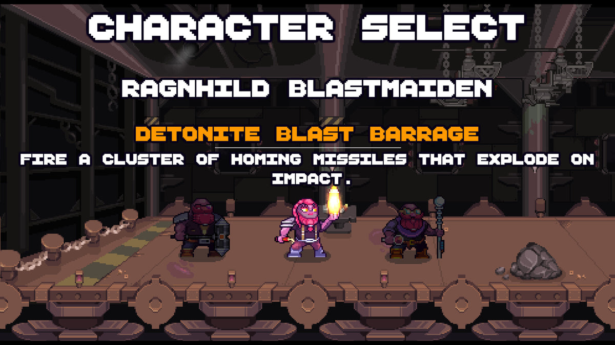 BORE BLASTERS Steam CD Key  REGION FREE 8BitSkull - [Email/Instant Delivery]