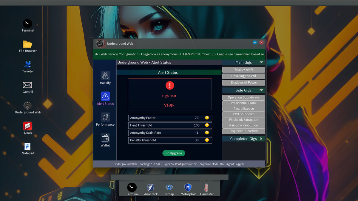Anonymous Hacker Simulator Steam CD Key  REGION FREE G-DEVS.com - [Email/Instant Delivery]
