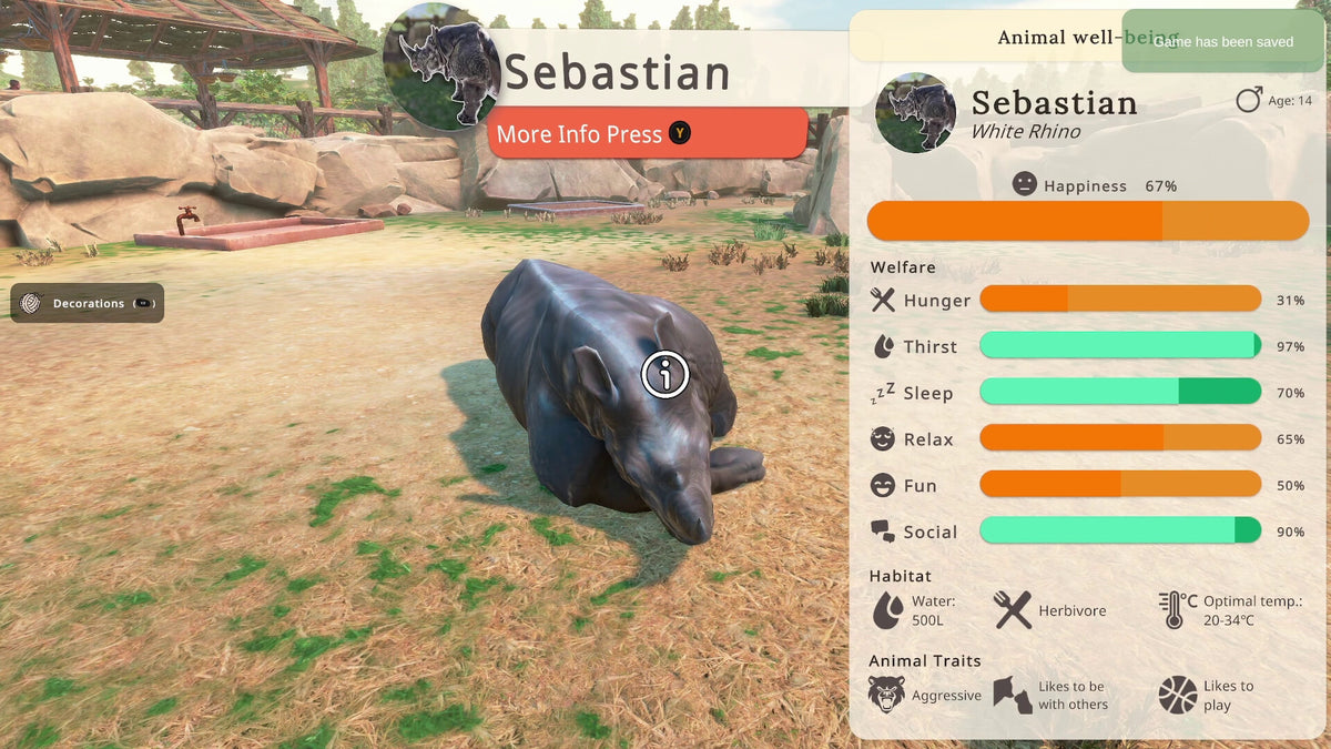 Zoo Simulator PC Steam CD Key  REGION FREE Games Incubator - [Email/Instant Delivery]