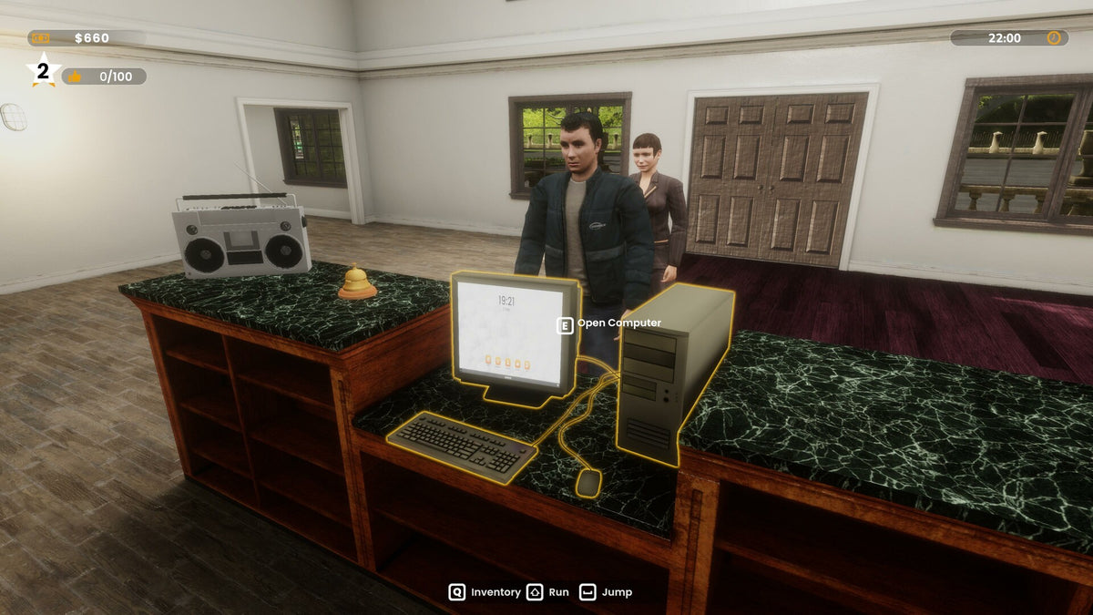 Hotel Business Simulator PC Steam Account  REGION FREE Midnight Games - [Email/Instant Delivery]