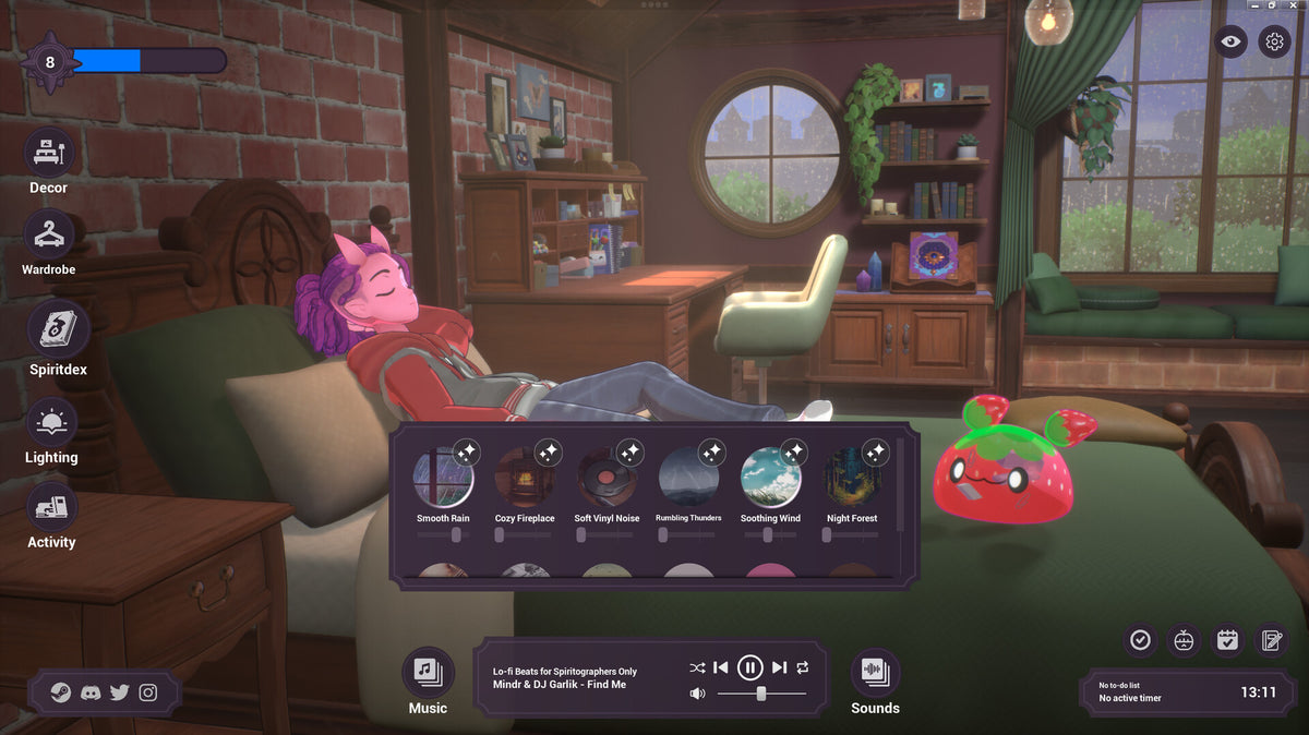 Spirit City: Lofi Sessions Steam Altergift  REGION FREE Mooncube Games - [Email/Instant Delivery]