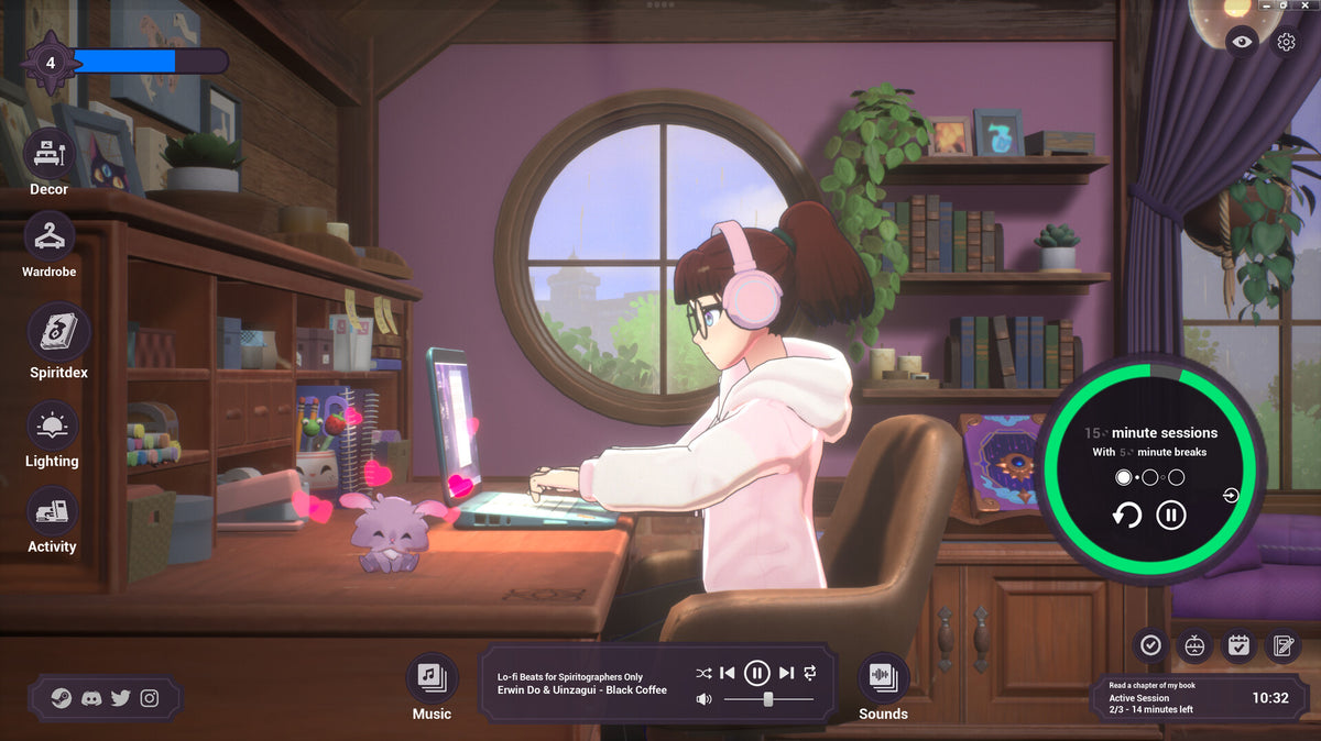 Spirit City: Lofi Sessions Steam CD Key  REGION FREE Mooncube Games - [Email/Instant Delivery]