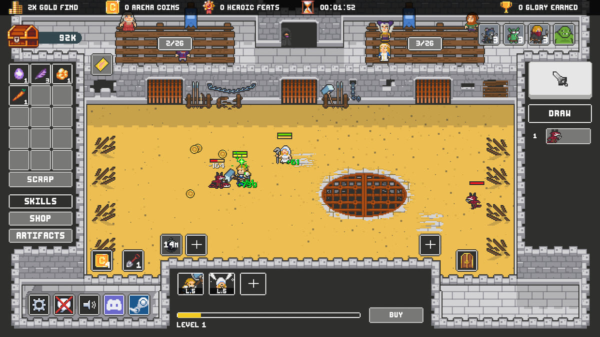 Clicker Arena Steam CD Key  REGION FREE Freedom Games - [Email/Instant Delivery]