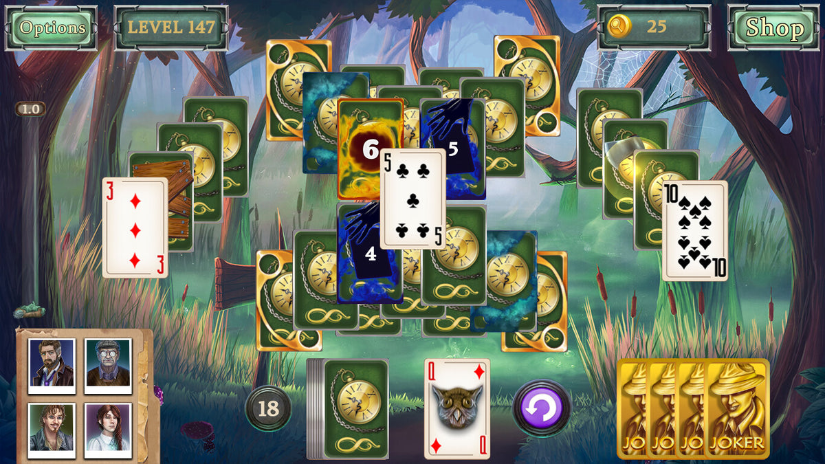 Detective Secrets Solitaire. The Curse of the Village Steam CD Key  REGION FREE DigiMight - [Email/Instant Delivery]