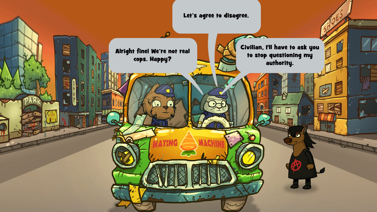Scheming Through The Zombie Apocalypse - Ep2: Caged Steam CD Key  REGION FREE GrabTheGames - [Email/Instant Delivery]