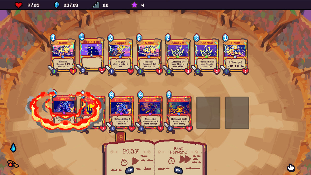 Spellcats: Auto Card Tactics PC Steam CD Key  REGION FREE Nintai Studios - [Email/Instant Delivery]