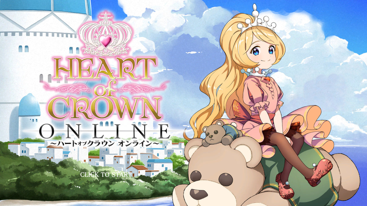 HEART of CROWN Online PC Steam Account  REGION FREE Japanime Digital - [Email/Instant Delivery]