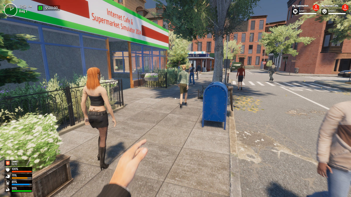 Internet Cafe & Supermarket Simulator 2024 PC Steam CD Key  REGION FREE SmartPlayGames - [Email/Instant Delivery]