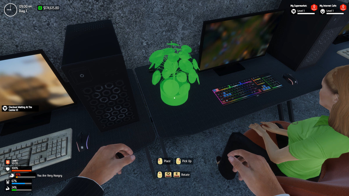Internet Cafe & Supermarket Simulator 2024 PC Steam CD Key  REGION FREE SmartPlayGames - [Email/Instant Delivery]