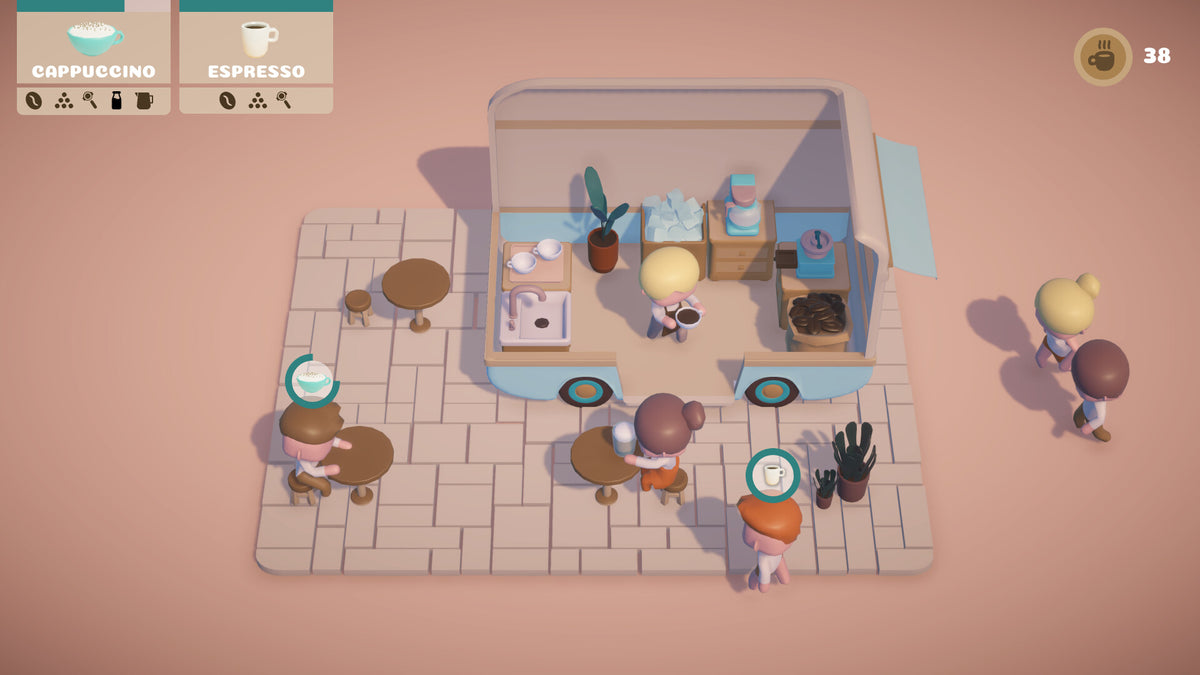 Coffee Caravan PC Steam Account  REGION FREE Broccoli Games - [Email/Instant Delivery]