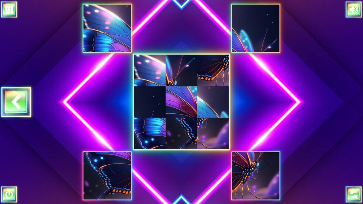 Neon Fantasy: Butterflies PC Steam CD Key  REGION FREE Quantum Quiver Games - [Email/Instant Delivery]