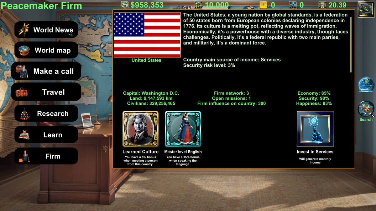 World Diplomat PC Steam CD Key  REGION FREE iGindisGames - [Email/Instant Delivery]
