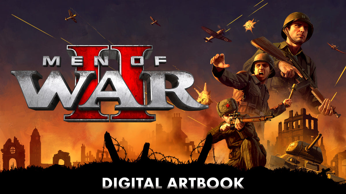 Men of War II - Digital Artbook DLC PC Steam CD Key  REGION FREE Fulqrum Publishing - [Email/Instant Delivery]