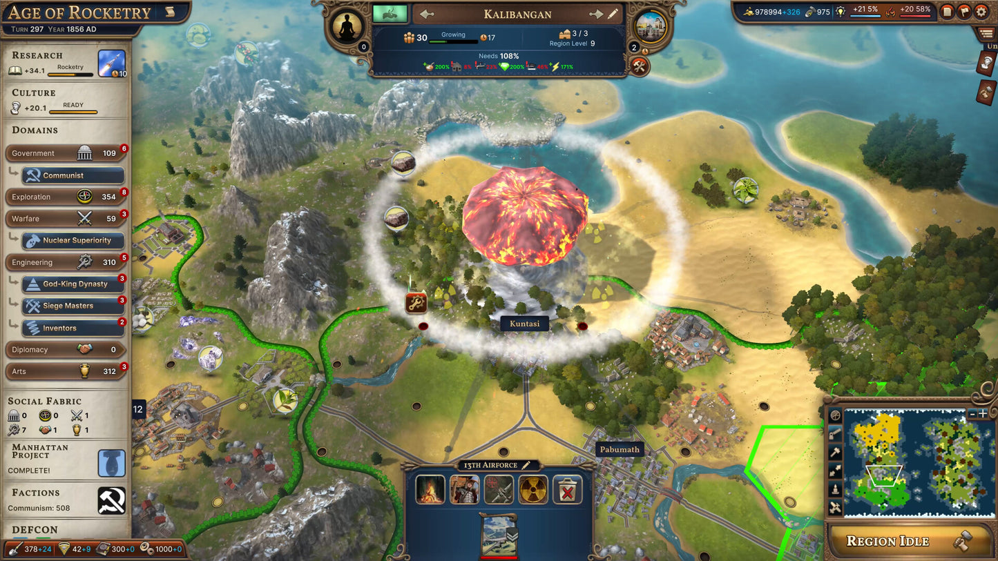 Millennia - Atomic Ambitions DLC PC Steam CD Key  REGION FREE Paradox Interactive - [Email/Instant Delivery]