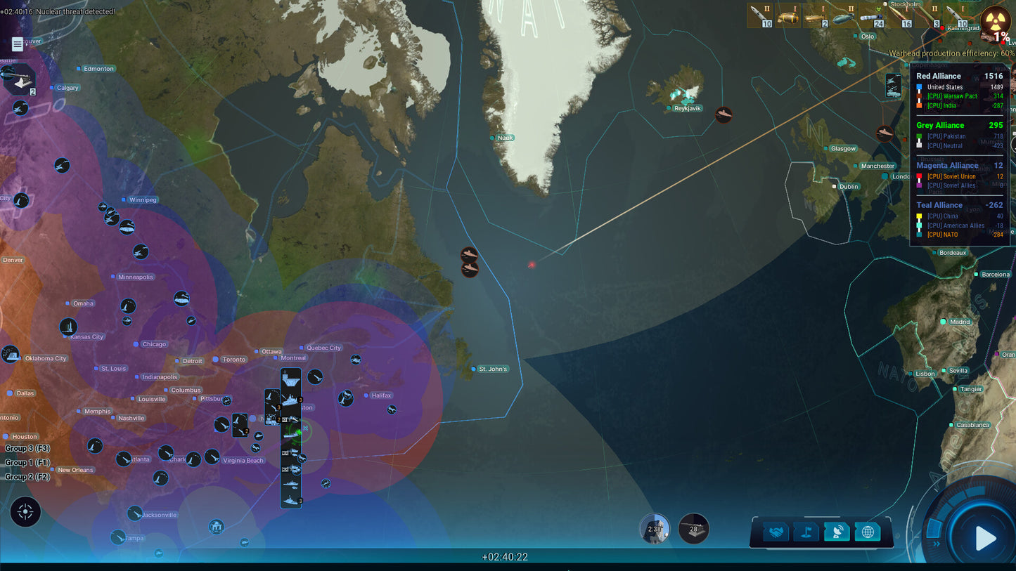 ICBM: Escalation PC Steam CD Key  REGION FREE  [Email/Instant Delivery]