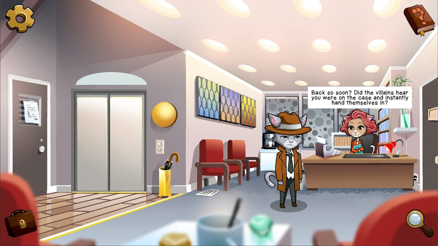 Nine Noir Lives (PC) - Steam Key - GLOBAL   - Silvernode Studios [Email/Instant Delivery]