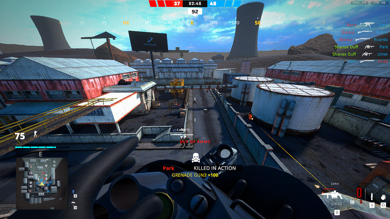 Deadzone Blackout PC Steam CD Key  REGION FREE Hutstudious Company Irc - [Email/Instant Delivery]