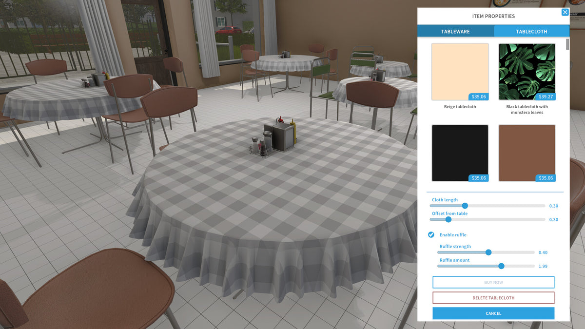 House Flipper - Dine Out DLC PC Steam CD Key  REGION FREE  [Email/Instant Delivery]