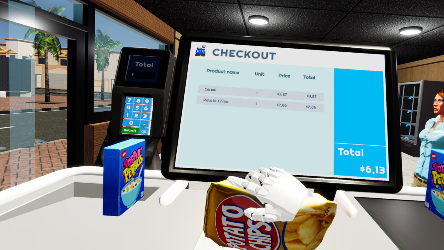 VR Store Simulator PC Steam CD Key  REGION FREE K&K Studio - [Email/Instant Delivery]