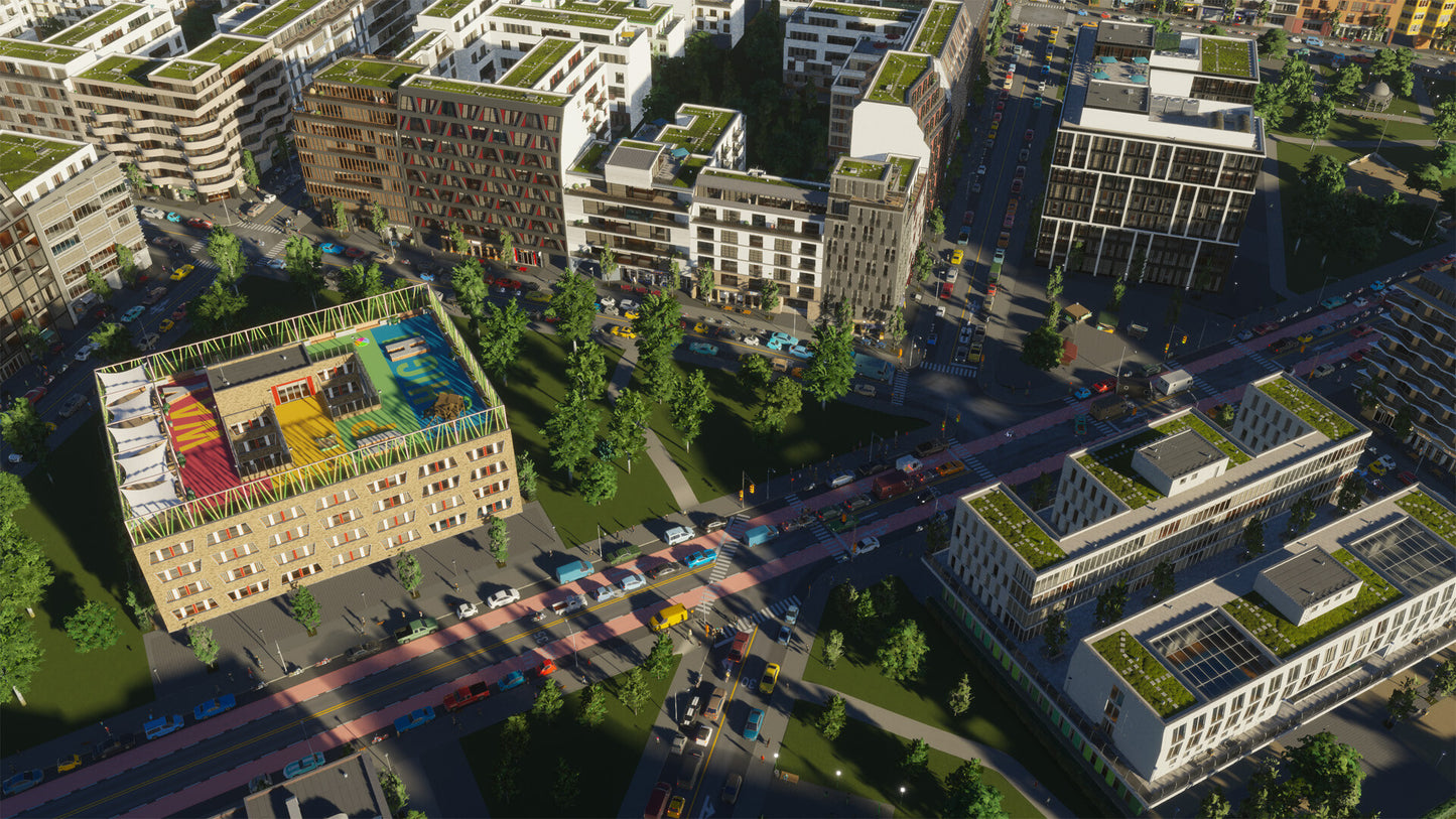 Cities: Skylines II - Creator Pack: Urban Promenades DLC PC Steam CD Key  REGION FREE Paradox Interactive - [Email/Instant Delivery]