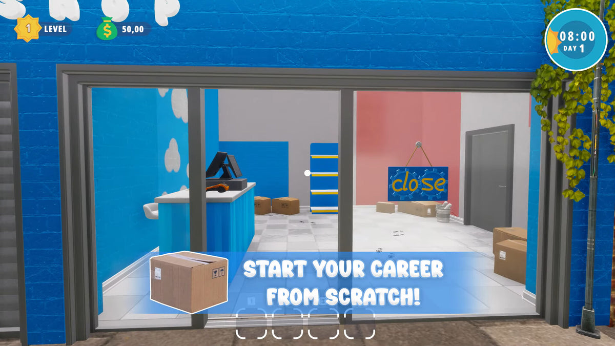 Toy Shop Simulator PC Steam Account  REGION FREE PaperPixel Games - [Email/Instant Delivery]