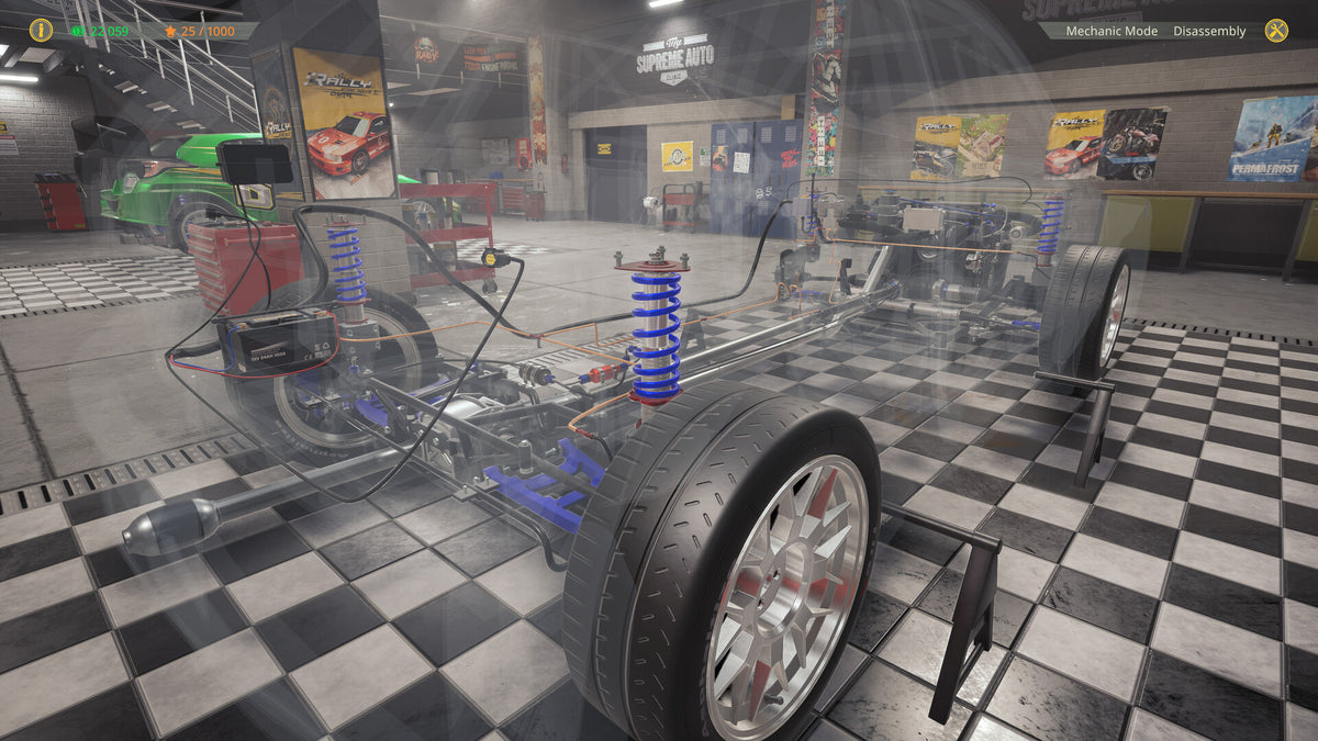 Rally Mechanic Simulator PC Steam CD Key  REGION FREE  [Email/Instant Delivery]
