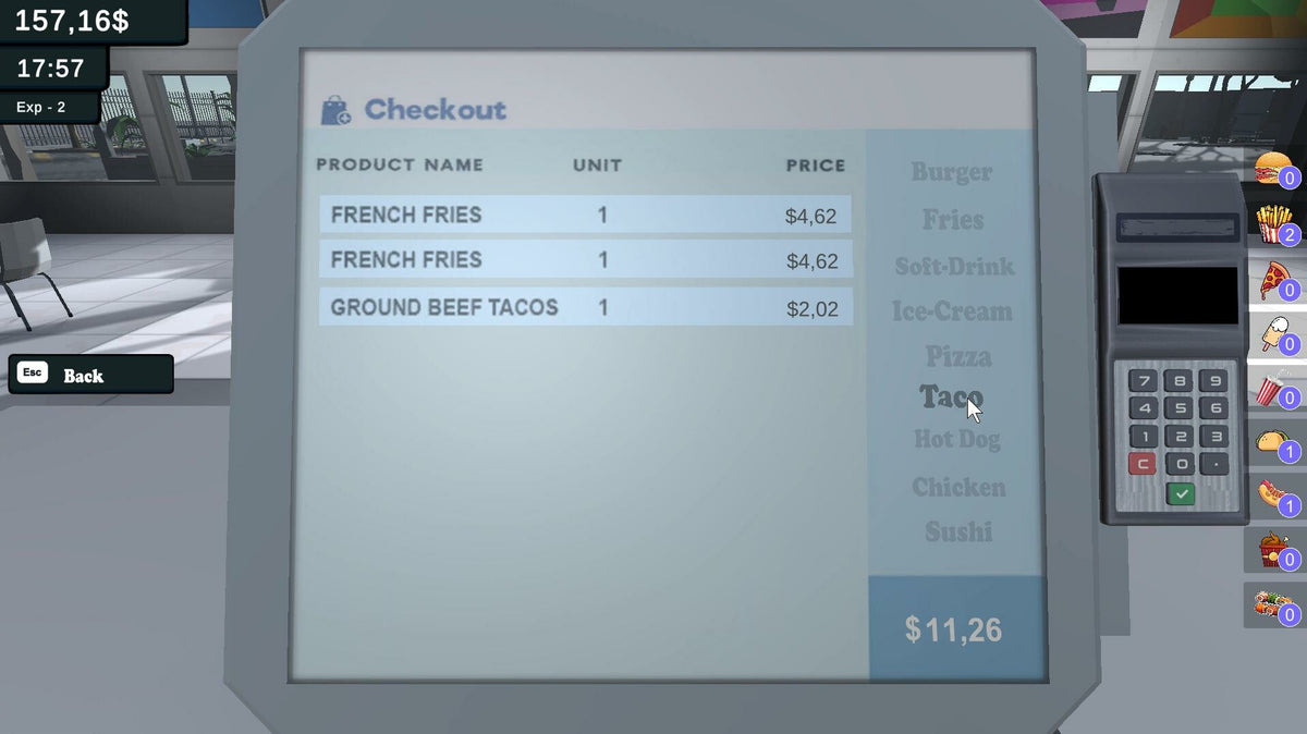 Burger Joint Simulator PC Steam CD Key  REGION FREE MSE GAME WORLD - [Email/Instant Delivery]