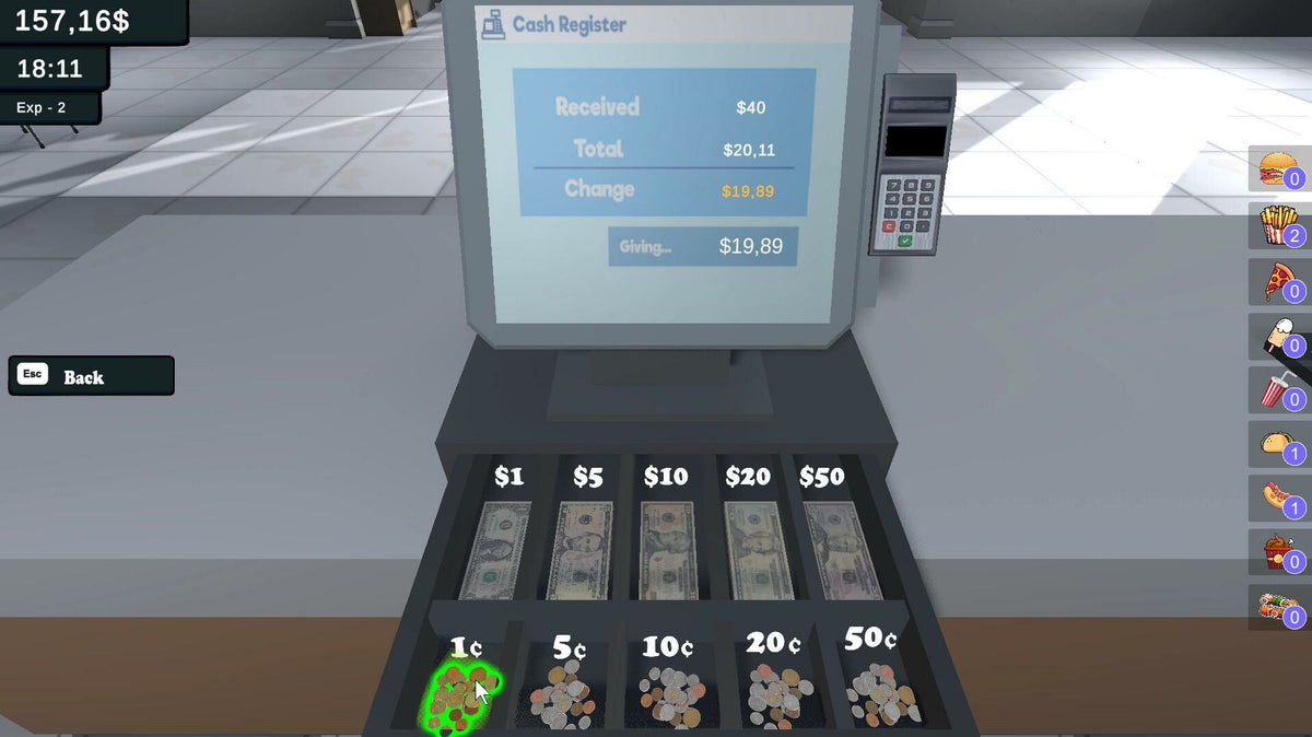 Burger Joint Simulator PC Steam CD Key  REGION FREE MSE GAME WORLD - [Email/Instant Delivery]