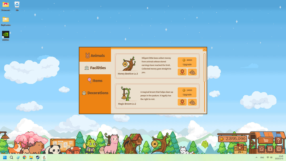 Tiny Pasture PC Steam Account  REGION FREE  [Email/Instant Delivery]