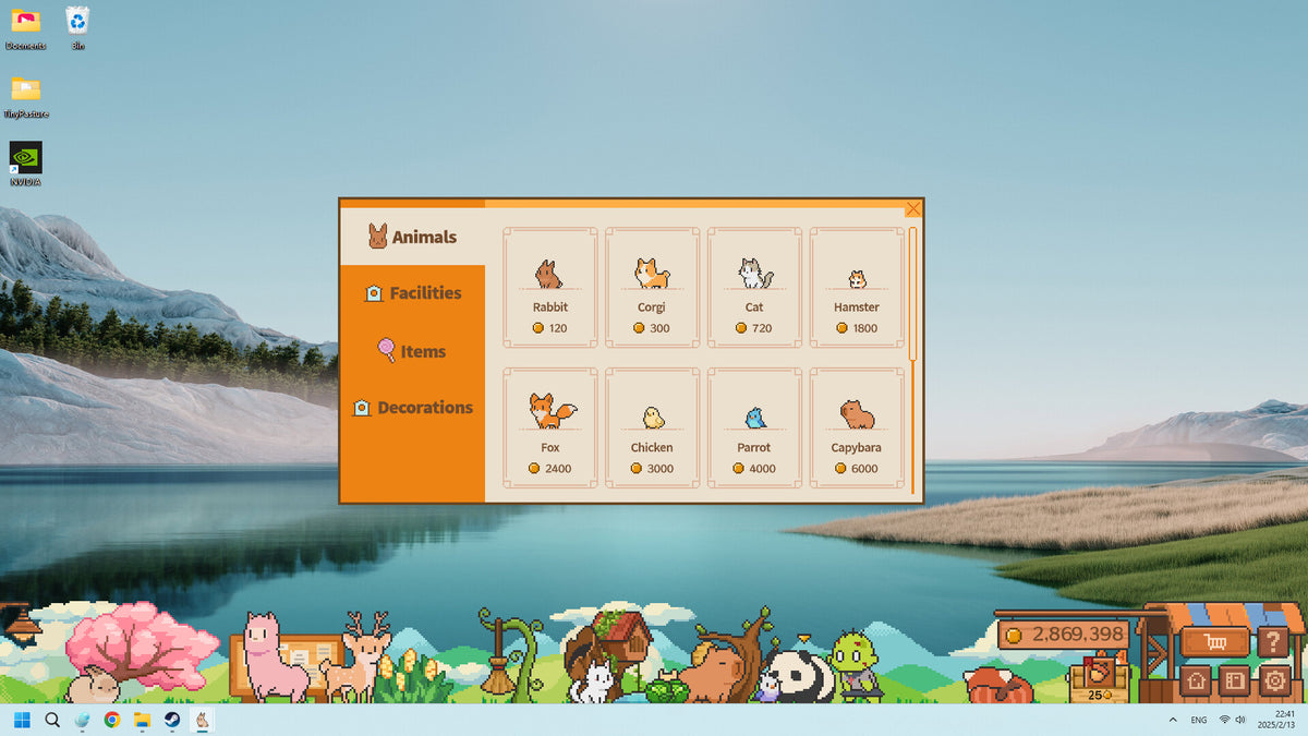 Tiny Pasture PC Steam Account  REGION FREE  [Email/Instant Delivery]