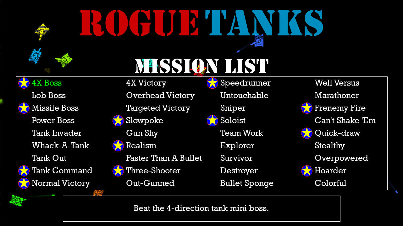 Rogue Tanks PC Steam CD Key  REGION FREE Clayton Games - [Email/Instant Delivery]