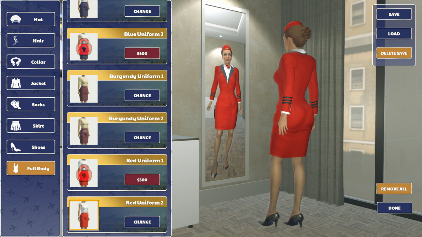 Cabin Crew Life Simulator PC Steam Account  REGION FREE  [Email/Instant Delivery]