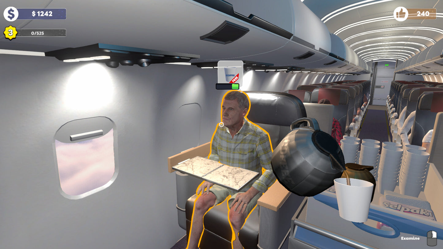 Cabin Crew Life Simulator PC Steam Account  REGION FREE  [Email/Instant Delivery]